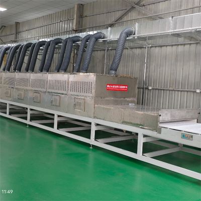 85 kW Woda chłodzenie Mikrowave suszarka 9 etap