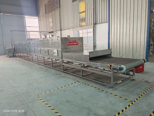 Monitoring wydajności w czasie rzeczywistym Sprzęt suszenia mikrofalowego do formowania celulozy, ziół, ziemi