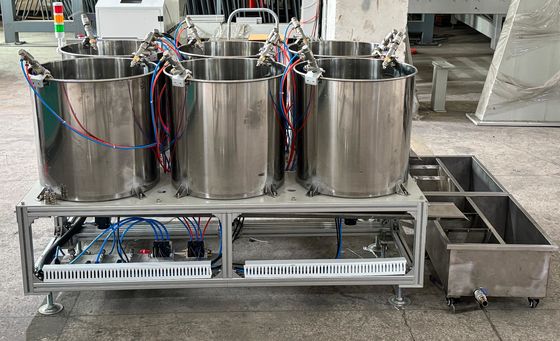 Maszyna do powleczania z sześcioma stacjami do formowania celulozy, opakowań spożywczych i opakowań przemysłowych