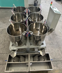 Powłoka tacy z włókna do miski odporna na wysoką temperaturę wody i gorący olej, sześciostanowiskowa maszyna do powlekania wirowego do papieru bambusowego i trzciny cukrowej