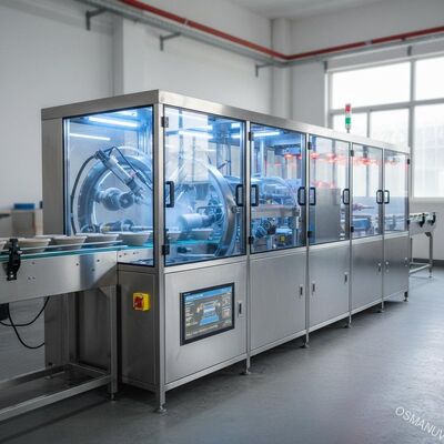 Wysoce precyzyjna automatyczna linia powlekania z przemieszczaniem dla wewnętrznego powlekania jednolitego produktu formowanego z masy