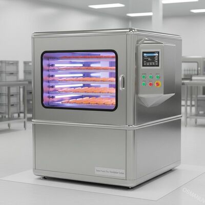 Maszyna do sterylizacji plastrów batatów - wydajny system kontroli mikrobiologicznej