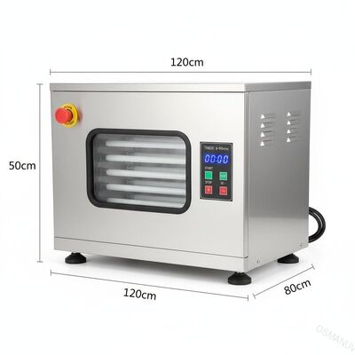 120*80*50cm Maszyna do napromieniowania UV ze stali nierdzewnej z zakresem sterowania czasem 0-99min