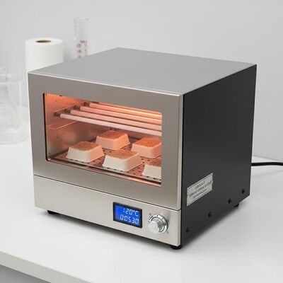 Laboratoryjny system suszenia podczerwieni do powlekania pleśni formowanej