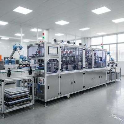 Uniwersalna automatyczna linia powlekania łopatek do wykończenia powierzchni wielosubstratów