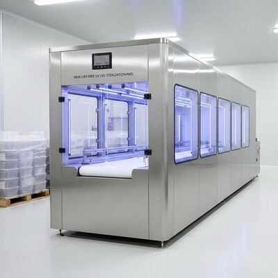 Rtęciowy tunel sterylizujący UV LED dla linii pakowania żywności