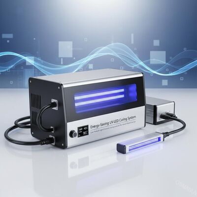 Oszczędny energetycznie system utwardzania UV-LED. Niski czas i wysoka wydajność utwardzania powłok na bazie rozpuszczalników.