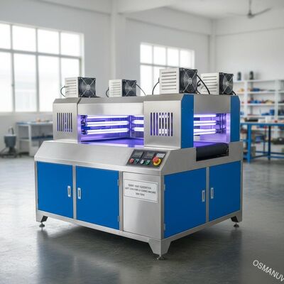 ISO9001 Przenośnik światła rozpraszającego ciepło Maszyna do utwardzania UV 380 V 50 Hz
