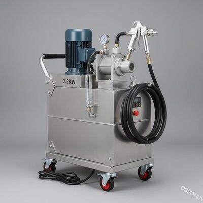 Maszyna do powlekania natryskowego windą hydrauliczną o mocy 2,2 kW