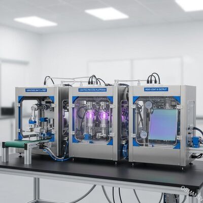 Modułowy system powlekania folią AR dla badań i rozwoju PV oraz produkcji pilotażowej - Konfigurowalna platforma procesowa powlekania