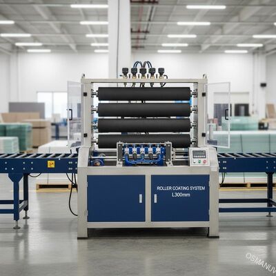 L300mm 20m / min Roller Coating Equipment for Glass Magnesium Board
