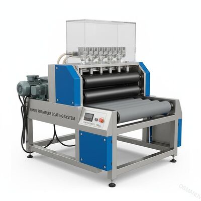 AC 110v 100mm Gruby sprzęt do powlekania rolek do mebli panelowych
