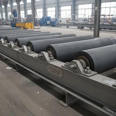 Maksymalna szerokość powłoki 1000 mm ciężkie rolki przenośne o średnicy 200-400 mm