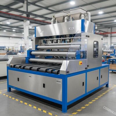 ISO9001 Szerokość 1320 mm Plastikowa maszyna do powlekania trzech rolek