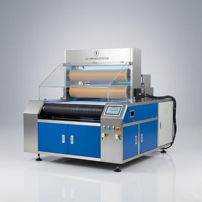 10KW Silikonowa rolkowa maszyna do powlekania UV do druku cyfrowego