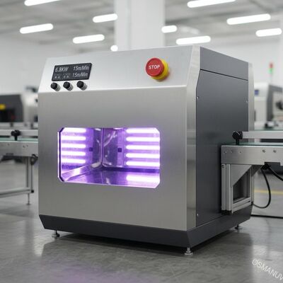 6,8 kW 15 m / min Wyłącznik Stop Odblaskowa maszyna do utwardzania UV / System utwardzania UV Led