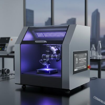 Spot UV Curing Machine do selektywnego utwardzania powierzchni.