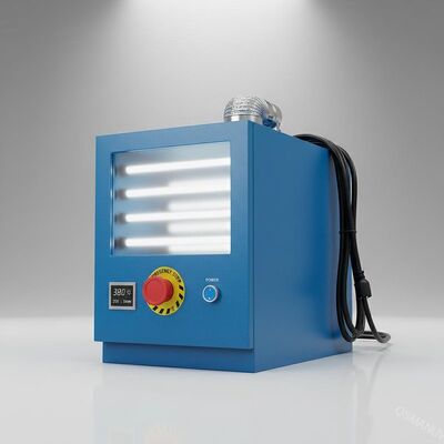 380V 50HZ Niebieski 55KW Wyłączniki awaryjne systemu utwardzania światłem UV
