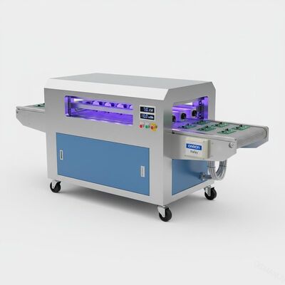 7KW 10m / min Przekaźnik Omron UV do utwardzania płytek drukowanych