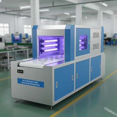 8 m / min AC 220 V 4,8 kW Utwardzanie UV Maszyna Zapobieganie rdzy kurzu
