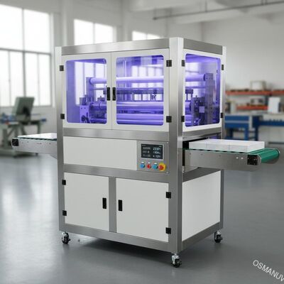 Plastikowa maszyna do wytłaczania i laminowania UV LED 410 V do ceramiki