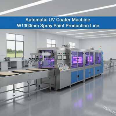 Automatyczna maszyna do powlekania UV, linia do produkcji farb w sprayu W1300mm