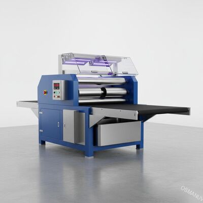 Maszyna do powlekania UV z podwójną rolką o szerokości 620 mm 10 kW do podłogi