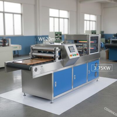 W620mm 3.75KW Sprzęt do powlekania wałkiem / Maszyna do powlekania UV do drewna
