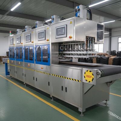 Materiał obuwia Sprzęt do powlekania kurtyn Przenoszenie 380V Czterostopniowy