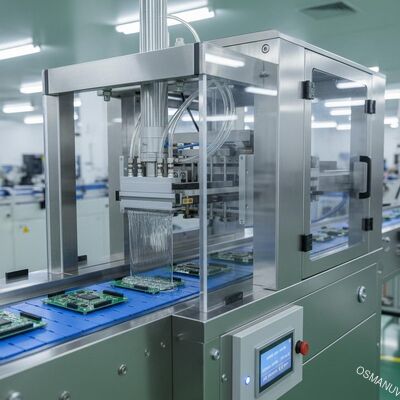 Pneumatyczna maszyna do powlekania kurtyn dla przemysłu elektronicznego