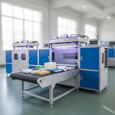 50m / min Szerokość 920mm UV Kurtyna do powlekania materiałów obuwniczych Gąbka EVA PE