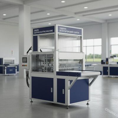 Maszyna do powlekania kurtynami o mocy 380 kW, powlekarka prysznicowa na biurko 20 m / min