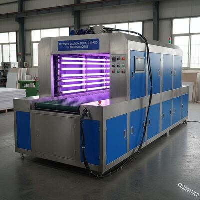 Ciśnieniowa maszyna do utwardzania UV z płytą krzemianowo-wapniową 410 V 50 Hz Napięcie zasilania