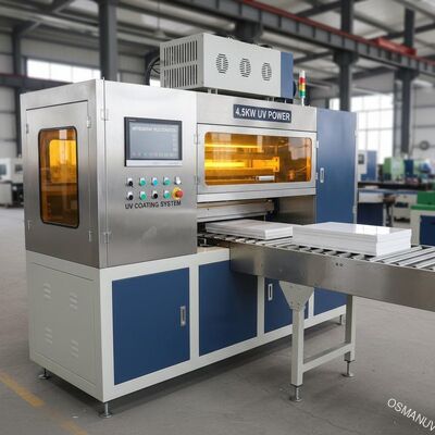 Mitsubishi PLC Control 4.5KW Maszyna do powlekania UV do płyty krzemianowo-wapniowej