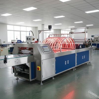 Linia do powlekania UV Automatyczna maszyna do laminowania na podczerwień z czujnikiem fotoelektrycznym