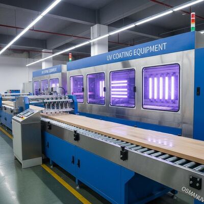 Linia do produkcji farb w sprayu Sprzęt do powlekania UV do płyty o grubości 150 mm