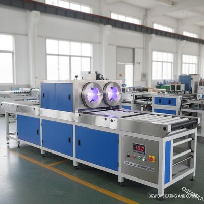 Automatyczna maszyna do powlekania UV 10 m / min, maszyna do powlekania i utwardzania UV 3KW