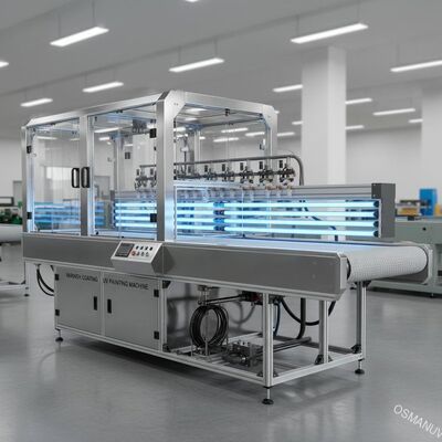 Maszyna do malowania lakierem UV 2,5 m Przenośnik PVC