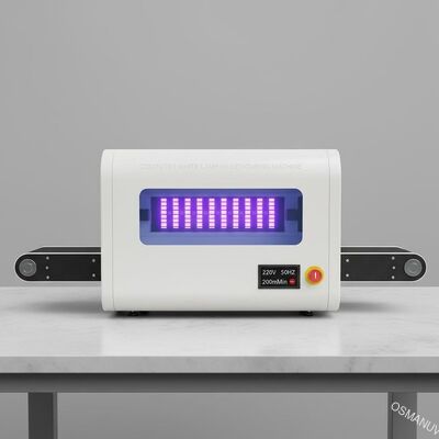 220V 50HZ Komputerowa biała lampa UV LED Maszyna do utwardzania 200 m / min