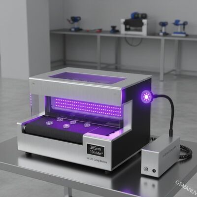 365nm 10m / min Maszyna do utwardzania UV LED, system utwardzania punktowego Uv Led