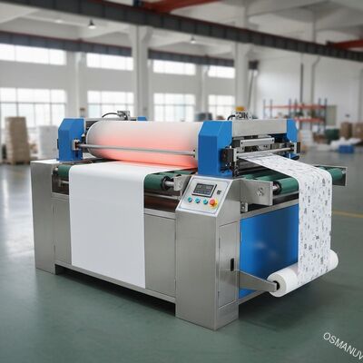 Roll To Roll Rotary Heat Press Machine W pełni automatyczna 50 Hz 3 m / min
