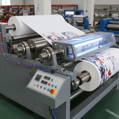 410V Roll To Roll Heat Press Machine, sublimacja UV Rotary Heat Press