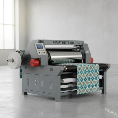 3m / min 380V Rotary Heat Transfer Machine / Rotary Heat Press Sublimacja