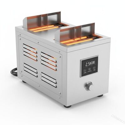 Maszyna suszarka w podczerwieni 2,5 kW ze stali nierdzewnej