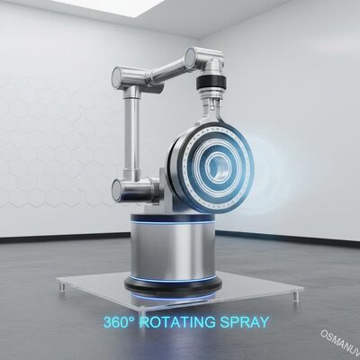 Wysokiej wydajności długowieczność Spray Coating Machine 360 stopni obracający się spray