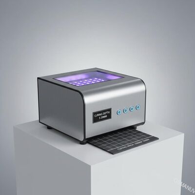 Efektywna maszyna do utwardzania UV LED Głębokość utwardzania 5-20 mm Obszar utwardzania 200 mm * 200 mm
