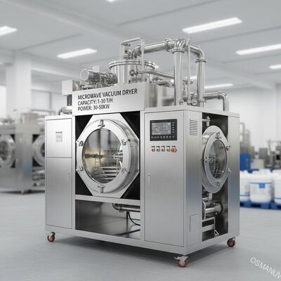 30-50KW dostosowane urządzenia do suszenia próżniowego mikrofalowego