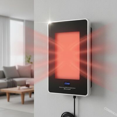 Energooszczędne urządzenie grzewcze w podczerwieni zużycie energii 2,5 kW do efektywnego ogrzewania