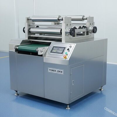 Maszyna do laminowania folii o mocy 25 kW o zakresie temperatury 0-300C ze stali nierdzewnej