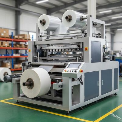 Automatyczna maszyna do laminowania folii o szerokości 1600 mm i pojemności 3000 kg
